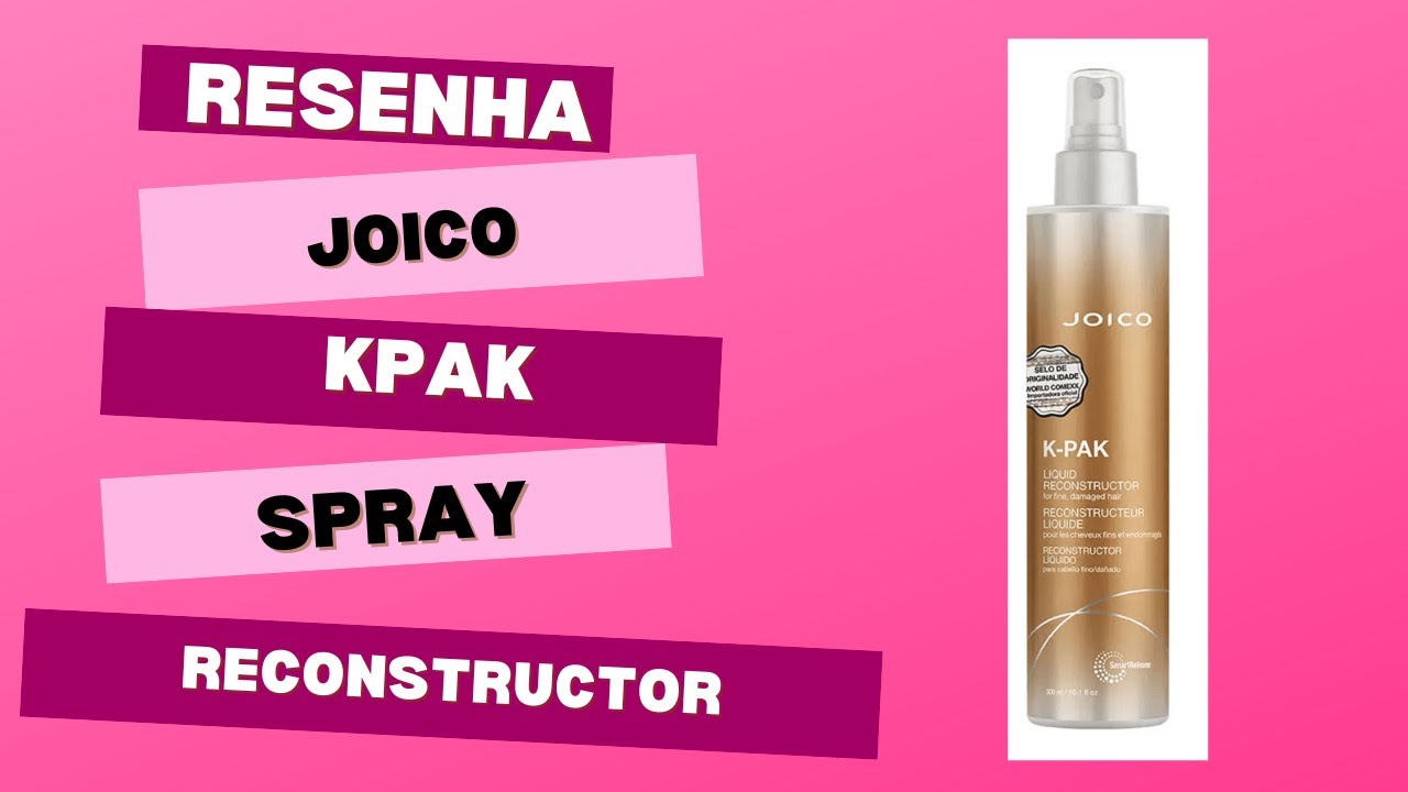 Joico KPak Spray Reconstructor - Queratina Joico|Hellen Beauty & Tips