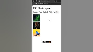 How To Fix Web Layout with CSS Float! ||Code with Hari || #coding #html #css