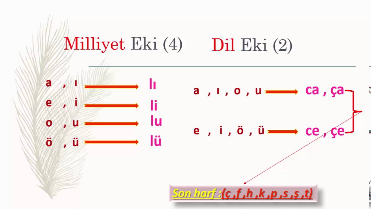 تعلم اللغة التركية (الدرس 11 من المستوى الأول A1) (لواحق الجنسيات واللغات)