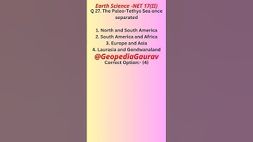 #earthscience #objective #geology #geologypage #geologyrocks #csirnet