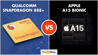 Apple A15 Bionic Chip vs Snapdragon 888+  | Battle of Beasts? ?? [HINDI]