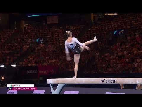Martina Maggio (ITA) BB EF 2022 European Championships Finals 13.233