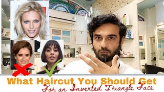 The Inverted Triangle Face-shape and the best haircuts for it