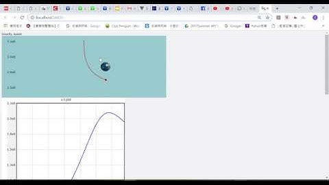 vpython 模擬重力彈弓效應