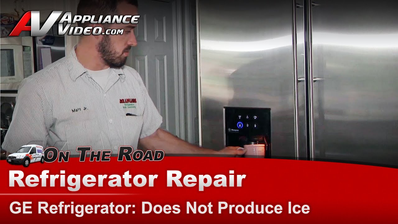 GE Refrigerator Repair - Does Not Produce Ice - Ice Maker Kit ...
