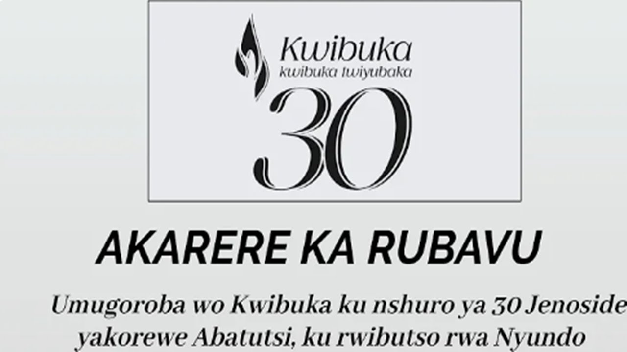 🔴LIVE- RUBAVU: KWIBUKA KU NSHURO YA 30 JENOSIDE YAKOREWE ABATUTSI MU ...