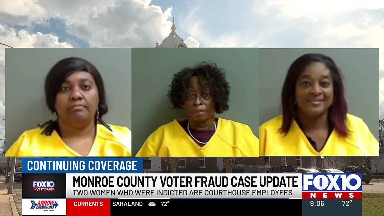 FOX10 Investigates: Courthouse employees named in Monroe County voter fraud indictments