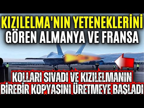 KIZILELMA'NIN BU GÖRÜNTÜLERİ ALMANYA VE FRANSA'YI BÜYÜLEDİ ! BİREBİR KOPYASINI ÜRETMEYE BAŞLADILAR !