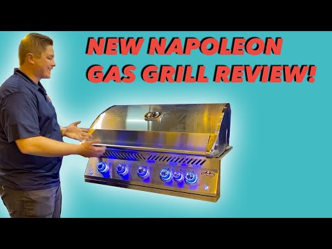 New Napoleon built in gas grill BIG38RB review (Brand new redesign!)