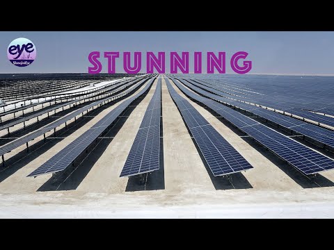 Two-year timelapse of China-built 800MW solar power plant in Qatar【FULL