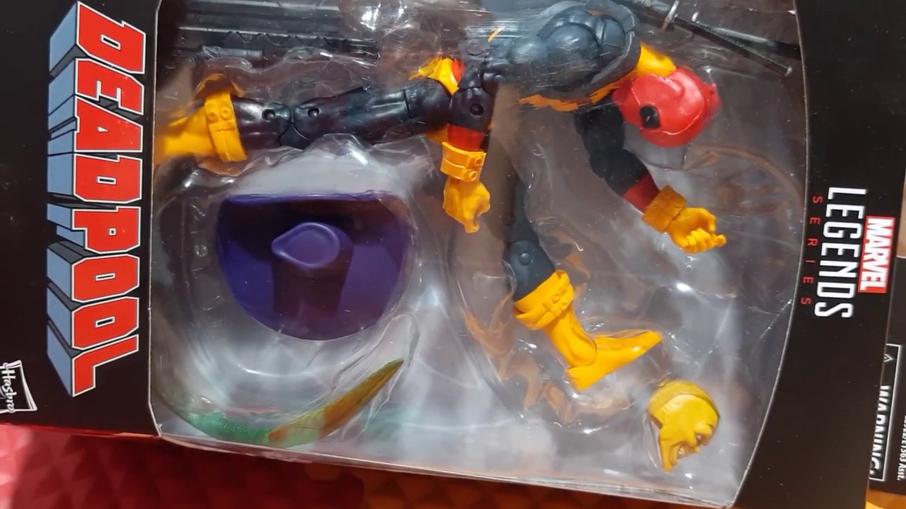 Deadpool X Men Marvel Legends. Hasbro 2018. Serie Sauron o Dr. Karl Lykos Wave. Revisión Exprés 27