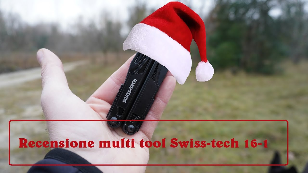 Recensione multi tool Swiss-tech 16 in 1