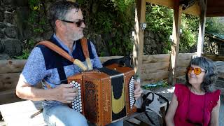 3 Lucien and Evet French Brittany Duo at Clovelly