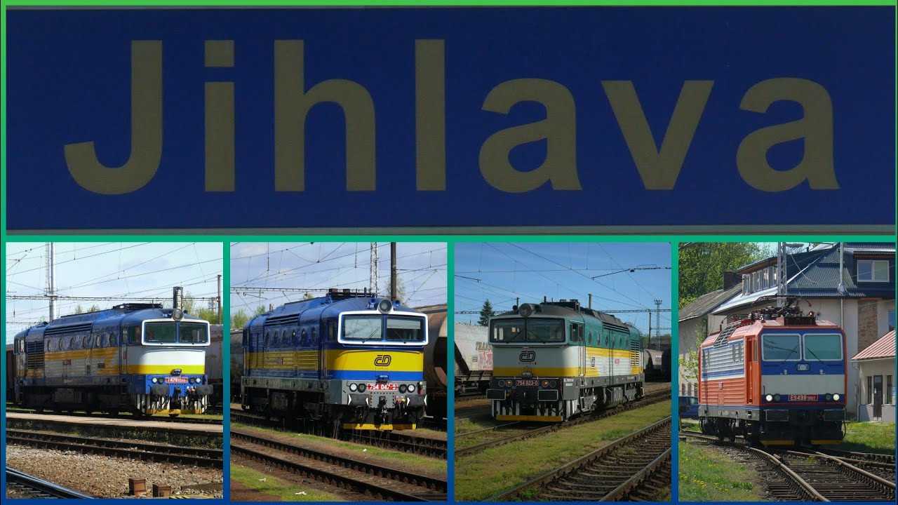 Vlaky Jihlava 13.4. 2024