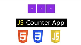 How To Make A Increment and Decrement App Only HTML CSS JAVASCRIPT Web-crafT