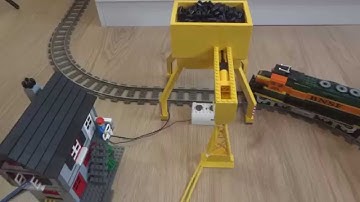 Loading Lego coal train video