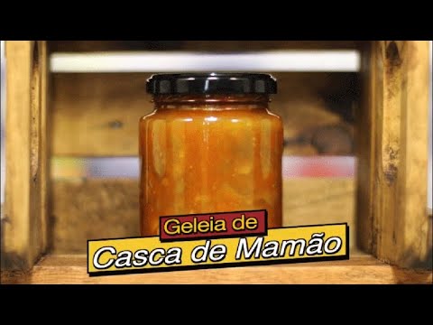 Receita de Geleia de Casca de Mamão