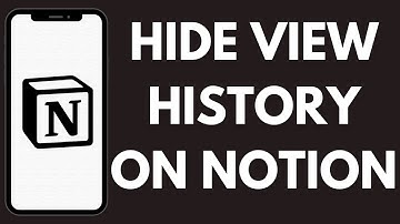 How Can You Hide The View History On Notion