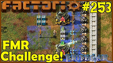 Factorio Million Robot Challenge #253: Big Artillery Guns!