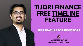 Tijori Finance Free Timeline Feature | Best Feature for Investors screenshot 4
