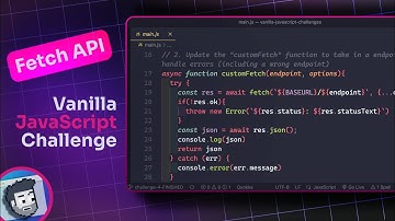Vanilla JavaScript Challenge (Working with the Fetch API)