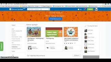 Finding Resources on Edmodo Spotlight