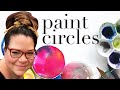 Watercolor Circles Painting Exercise