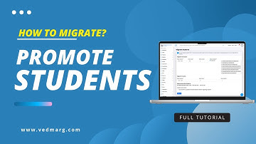 How To Promote Students to New Class / Year / Sem | Migrate Students | Class Promotion | School ERP