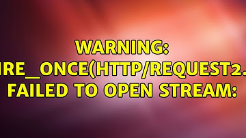Ubuntu: Warning: require_once(HTTP/Request2.php): failed to open stream: