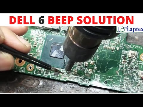 6 Beep Fault Solution in Dell 14Z Laptop | DIS to UMA Conversion Board ID Mismatch in Hindi | Laptex