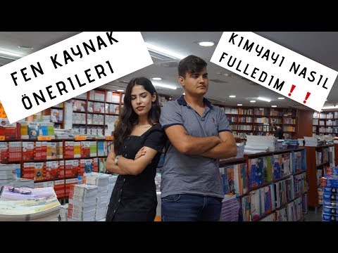 1 TIPÇI ve 1 DİŞÇİDEN FİZİK-KİMYA-BİYOLOJİ KAYNAK ÖNERİLERİ | KİMYAYI NASIL FULLEDİM