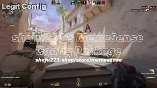 shefu223's MemeSense Config Package (Legit, Legit-Rage &amp; Semi-Rage)