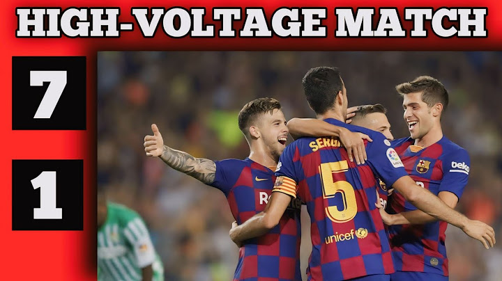 Barcelona vs Valencia|Barcelona Valencia 7-1 Highlights