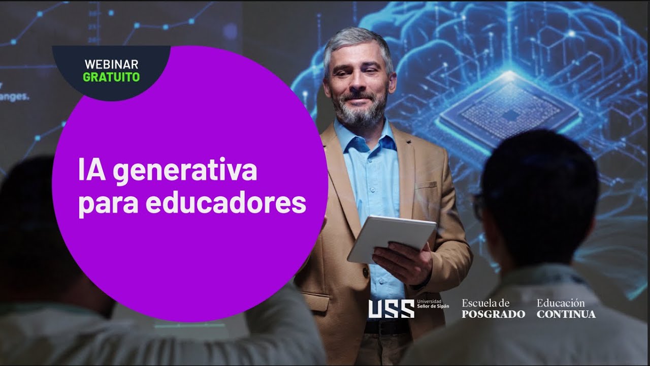 Inteligencia Artificial Generativa para docentes - YouTube