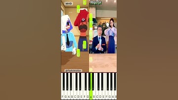 MAGIC TRICK - Original vs Anime @fash - Piano Tutorial