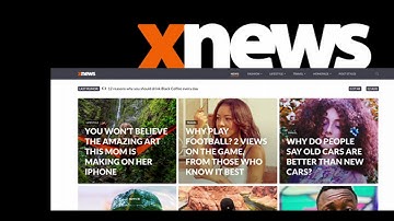 Xnews - WordPress Theme for Magazine / News / Blog | Themeforest Website Templates and Themes