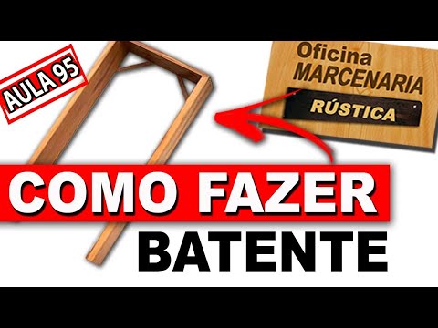 Vídeo: Como fazer um batente de porta e instalá-lo você mesmo