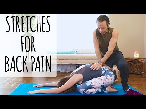 Stretches For Low Back Pain, Tight Glutes & Hamstrings, At Home Pain Relief With