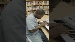 Inmates worshipping in a prison library! #jesusshorts #jesus #papajesus #church #worship #jesusloves