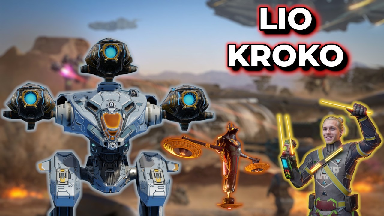 WR - 4 Titans Couldn't Kill This - Lio Kroko W/ Scales Drone | War Robots