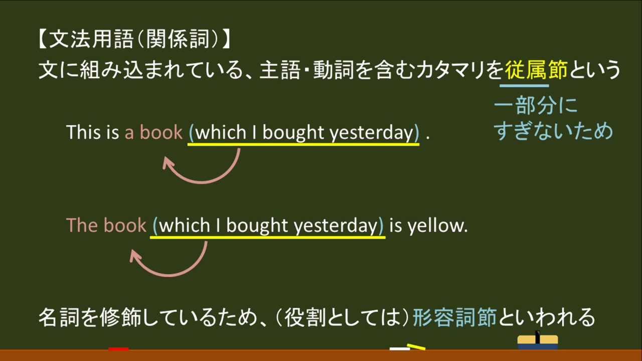 従属 節 と は