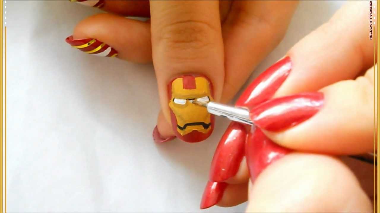 Captain America VS Iron Man | nailsbyhoneycrunch321