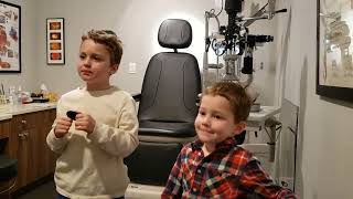 Steven and Luke get an eye exam; shocking diagnosis!