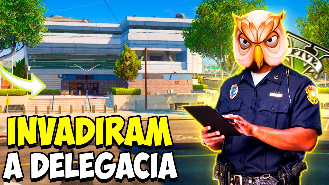 INVADIRAM A DELEGACIA NO SERVIDOR DO TEAFE - GTA RP