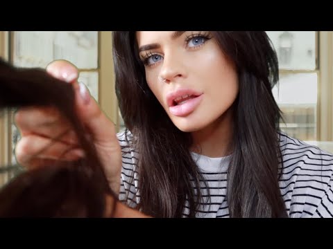 The Popular Girl Plays With Your Hair In The Back Of Class ✏️💛 ASMR Personal Attention Roleplay