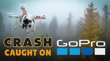 Incredible Drone crash caught on GoPro [Syma X8HC + GoPro Hero 4 Silver]