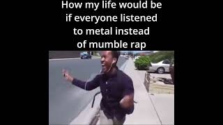 How Life Would Be If Everyone Listened To Metal  megadeth metal thrashmetal metal