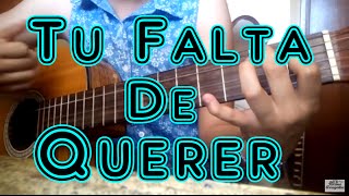 Video-Miniaturansicht von „Como tocar Tu Falta De Querer - Mon Laferte en Guitarra“