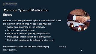 Los Angeles Best Law Firm for Pharmacy - Medical Malpractice Attorney