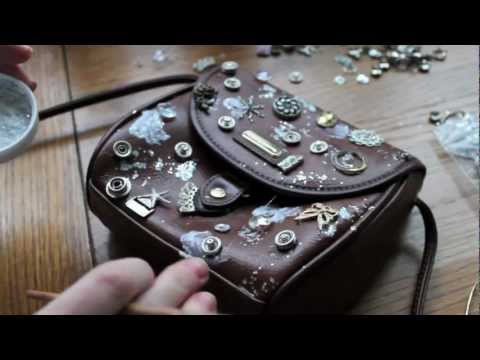 12 Days of DIY: DO IT YOURSELF Embellished Purse